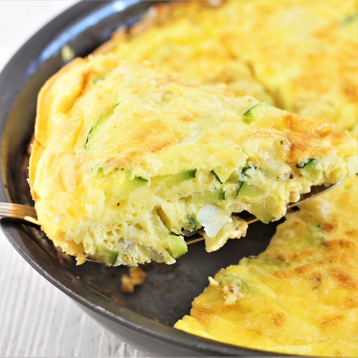 Frittata Met Aardappel En Courgette