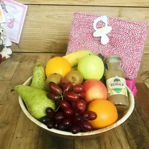 Fruitmand verschoningsmatje