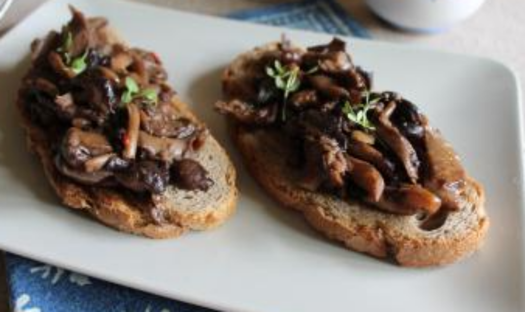 Champignon bruschetta