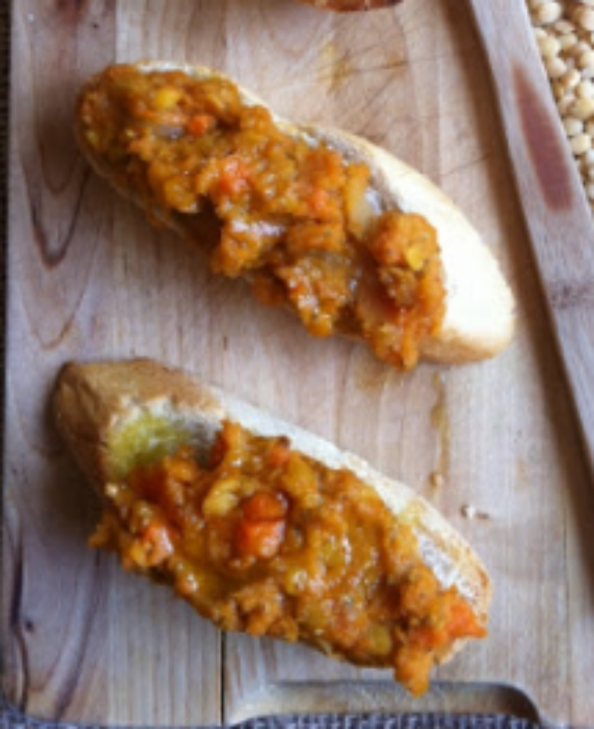 Linzen bruschetta