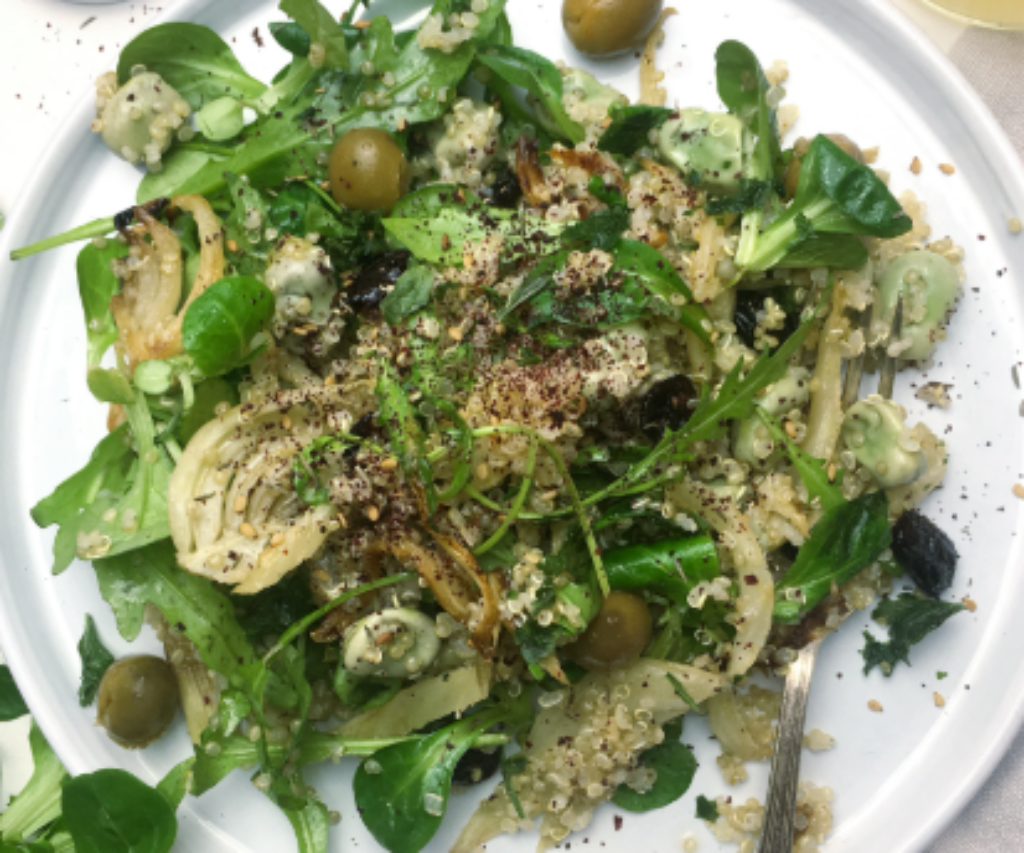 Quinoa salade met venkel